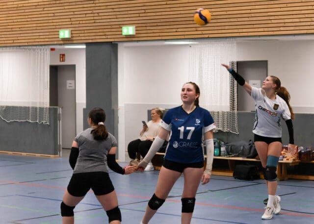 Weihnachtsvolley!